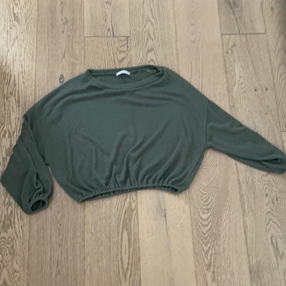 Green sweater